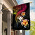 Polynesia Hawaii Turtle Day Garden Flag Hibiscus and Kanaka Maoli