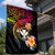 Polynesia Hawaii Turtle Day Garden Flag Hibiscus and Kanaka Maoli