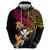 Polynesia Hawaii Turtle Day Hoodie Hibiscus and Kanaka Maoli