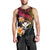 Polynesia Hawaii Turtle Day Men Tank Top Hibiscus and Kanaka Maoli