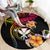 Polynesia Hawaii Turtle Day Round Carpet Hibiscus and Kanaka Maoli