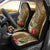 Hawaii Kanaloa Tiki Car Seat Cover Polynesian Tattoo and Tapa Pattern