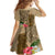 Hawaii Kanaloa Tiki Family Matching Off Shoulder Maxi Dress and Hawaiian Shirt Polynesian Tattoo and Tapa Pattern