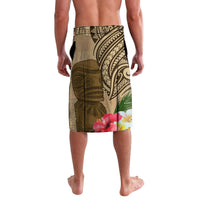 Hawaii Kanaloa Tiki Lavalava Polynesian Tattoo and Tapa Pattern LT03 - Polynesian Pride