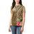 Hawaii Kanaloa Tiki Women Polo Shirt Polynesian Tattoo and Tapa Pattern