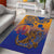 Hawaiki Nui Va'a Solo French Polynesia Area Rug Sunset Color