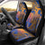 Hawaiki Nui Va'a Solo French Polynesia Car Seat Cover Sunset Color