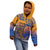 Hawaiki Nui Va'a Solo French Polynesia Kid Hoodie Sunset Color