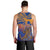 Hawaiki Nui Va'a Solo French Polynesia Men Tank Top Sunset Color