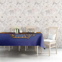 Hawaiki Nui Va'a Solo French Polynesia Tablecloth Sunset Color LT03 - Polynesian Pride
