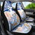 Hawaiki Nui Va'a Solo French Polynesia Car Seat Cover Blue Color