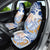 Hawaiki Nui Va'a Solo French Polynesia Car Seat Cover Blue Color