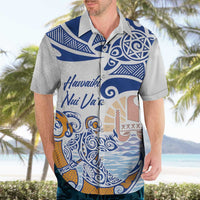 Hawaiki Nui Va'a Solo French Polynesia Hawaiian Shirt Blue Color LT03 - Polynesian Pride