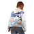 Hawaiki Nui Va'a Solo French Polynesia Kid Hoodie Blue Color