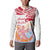 Hawaiki Nui Va'a Solo French Polynesia Button Sweatshirt Red Color