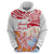 Hawaiki Nui Va'a Solo French Polynesia Hoodie Red Color