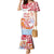 Hawaiki Nui Va'a Solo French Polynesia Mermaid Dress Red Color