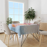 Hawaiki Nui Va'a Solo French Polynesia Tablecloth Red Color LT03 - Polynesian Pride