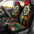 Vanuatu Constitution Day Car Seat Cover Polynesian Tattoo and Pig Tusk Since 1979