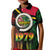 Vanuatu Constitution Day Kid Polo Shirt Polynesian Tattoo and Pig Tusk Since 1979