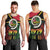 Vanuatu Constitution Day Men Tank Top Polynesian Tattoo and Pig Tusk Since 1979