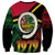 Vanuatu Constitution Day Sweatshirt Polynesian Tattoo and Pig Tusk Since 1979