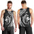 Aloha Hawaii Hammerhead Shark Men Tank Top Black Kakau and Polynesian Tattoo LT03