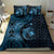 Aloha Hawaii Hammerhead Shark Bedding Set Blue Kakau and Polynesian Tattoo LT03