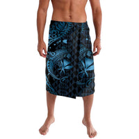 Aloha Hawaii Hammerhead Shark Lavalava Blue Kakau and Polynesian Tattoo LT03 Blue - Polynesian Pride