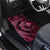 Aloha Hawaii Hammerhead Shark Car Mats Pink Kakau and Polynesian Tattoo LT03