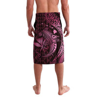 Aloha Hawaii Hammerhead Shark Lavalava Pink Kakau and Polynesian Tattoo LT03 - Polynesian Pride