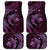 Aloha Hawaii Hammerhead Shark Car Mats Purple Kakau and Polynesian Tattoo LT03