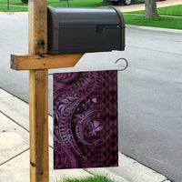 Aloha Hawaii Hammerhead Shark Garden Flag Purple Kakau and Polynesian Tattoo LT03 - Polynesian Pride