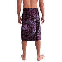 Aloha Hawaii Hammerhead Shark Lavalava Purple Kakau and Polynesian Tattoo LT03 - Polynesian Pride