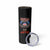 American Samoa Fautasi Skinny Tumbler Pago Pago Aeto and Iseula o le Moana of Fagatogo Black Color - Polynesian Pride