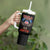 American Samoa Fautasi Tumbler With Handle Pago Pago Aeto and Iseula o le Moana of Fagatogo Black Color - Polynesian Pride