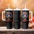 American Samoa Fautasi Tumbler With Handle Pago Pago Aeto and Iseula o le Moana of Fagatogo Black Color - Polynesian Pride