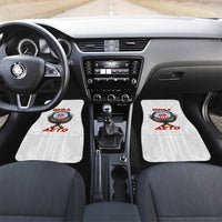 American Samoa Fautasi Car Mats Pago Pago Aeto and Iseula o le Moana of Fagatogo White Color - Polynesian Pride