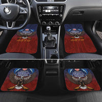 American Samoa Fautasi Car Mats Pago Pago Aeto and Iseula o le Moana of Fagatogo Red-Blue - Polynesian Pride