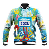 Personalized Hawaii Marathon Baseball Jacket Polynesian Motif Tropical Style LT03 Unisex Multicolor - Polynesian Pride