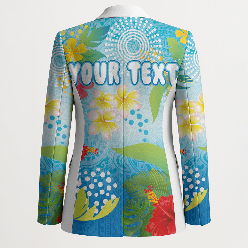 Personalized Hawaii Marathon Blazer Polynesian Motif Tropical Style LT03 - Polynesian Pride