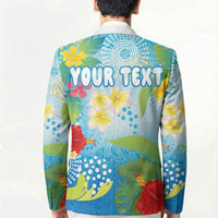Personalized Hawaii Marathon Blazer Polynesian Motif Tropical Style LT03 - Polynesian Pride