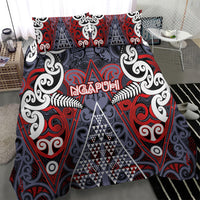 Aotearoa Iwi Ngapuhi Bedding Set Maori Motif Tribal LT03 - Polynesian Pride