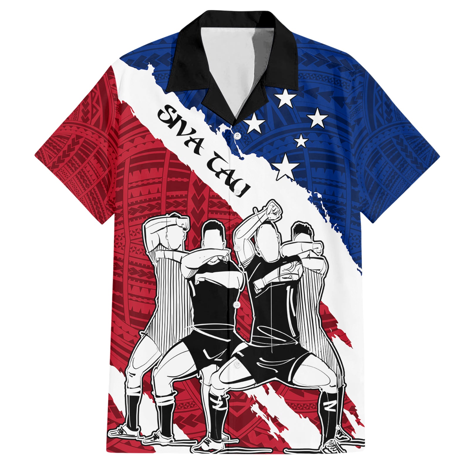 samoa-rugby-hawaiian-shirt-siva-tau-dance-polynesian-tattoo-brush-style