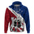 Samoa Rugby Hoodie Siva Tau Dance Polynesian Tattoo Brush Style LT03 - Polynesian Pride