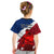 Samoa Rugby Kid T Shirt Siva Tau Dance Polynesian Tattoo Brush Style LT03 - Polynesian Pride