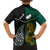 South Africa and New Zealand Kid Hawaiian Shirt King Protea and Silver Fern Mix Culture Pattern LT03 - Polynesian Pride