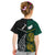 South Africa and New Zealand Kid T Shirt King Protea and Silver Fern Mix Culture Pattern LT03 - Polynesian Pride