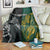 Personalised South Africa and New Zealand Blanket King Protea and Silver Fern Mix Culture Pattern LT03 - Polynesian Pride