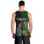 Personalised South Africa and New Zealand Men Tank Top King Protea and Silver Fern Mix Culture Pattern LT03 - Polynesian Pride